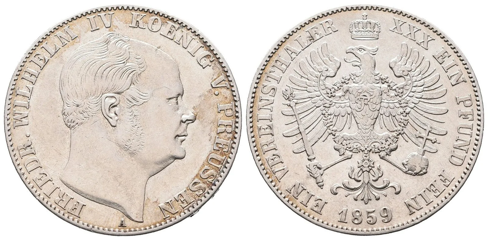 Prusko, Friedrich Wilhelm IV., 1840 - 1861 — 1