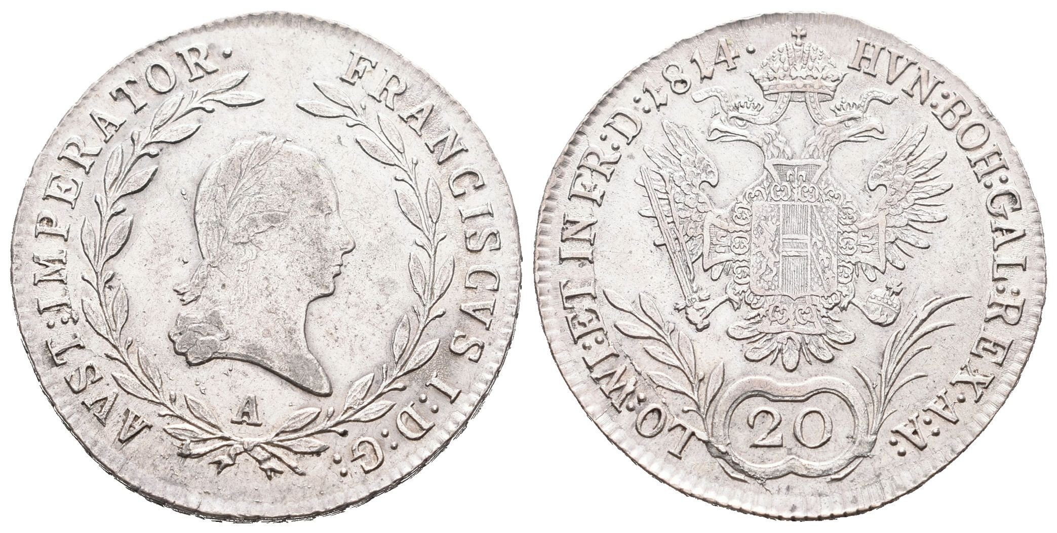 František II., 20 Krejcar 1814 A
