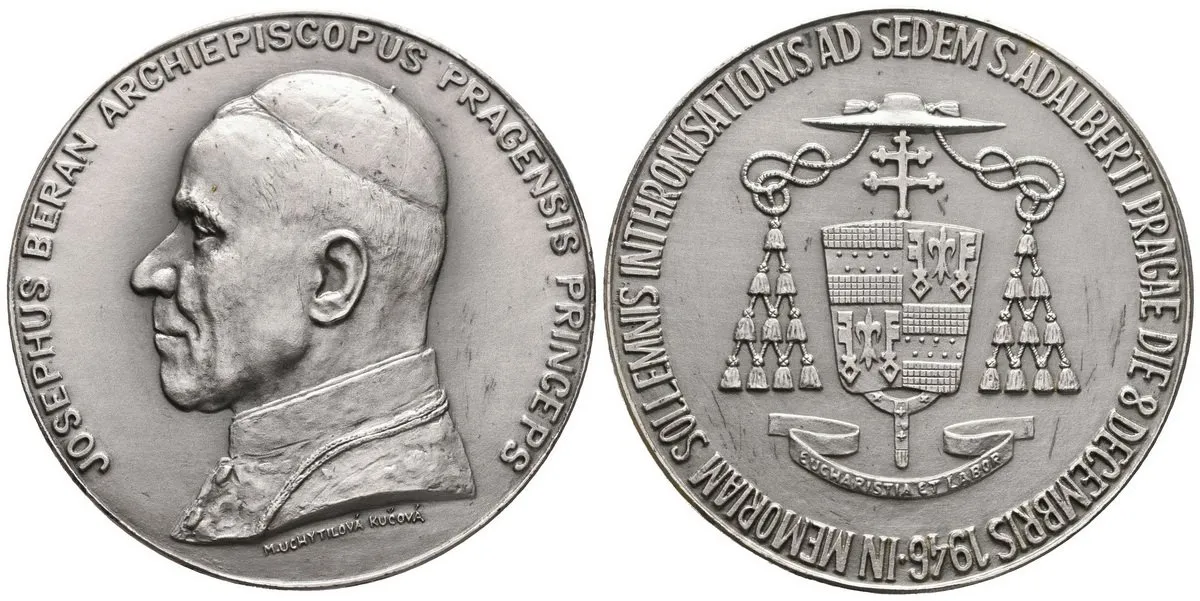 Praha - arcibiskupství, Josef Beran, 1946 - 1969 — 1