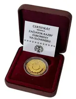 Medaile 2008 - Začátek ražby Euroměny na Slovensku - fotografie 2