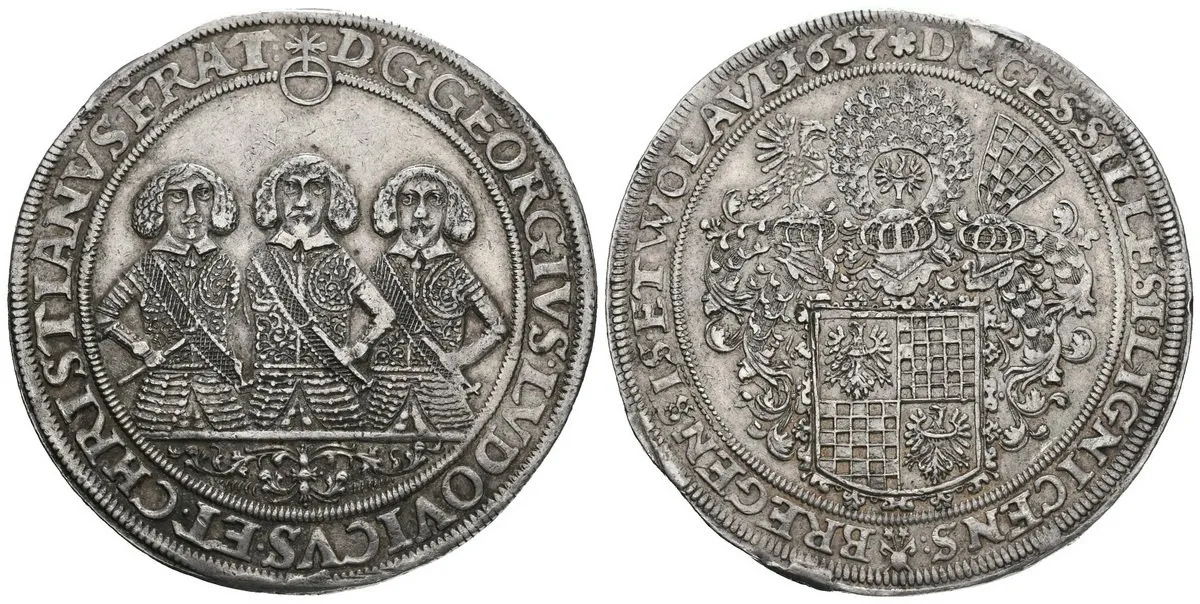 Lehnice - Břeh, Georg, Ludwig a Christian, 1639 - 1663 — 1