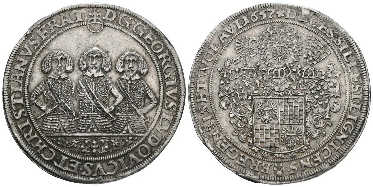 Lehnice - Břeh, Georg, Ludwig a Christian, 1639 - 1663 — 1