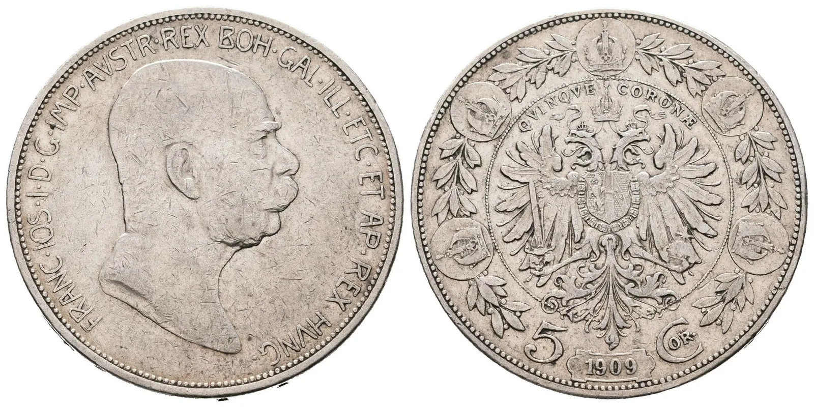 5 Koruna 1909