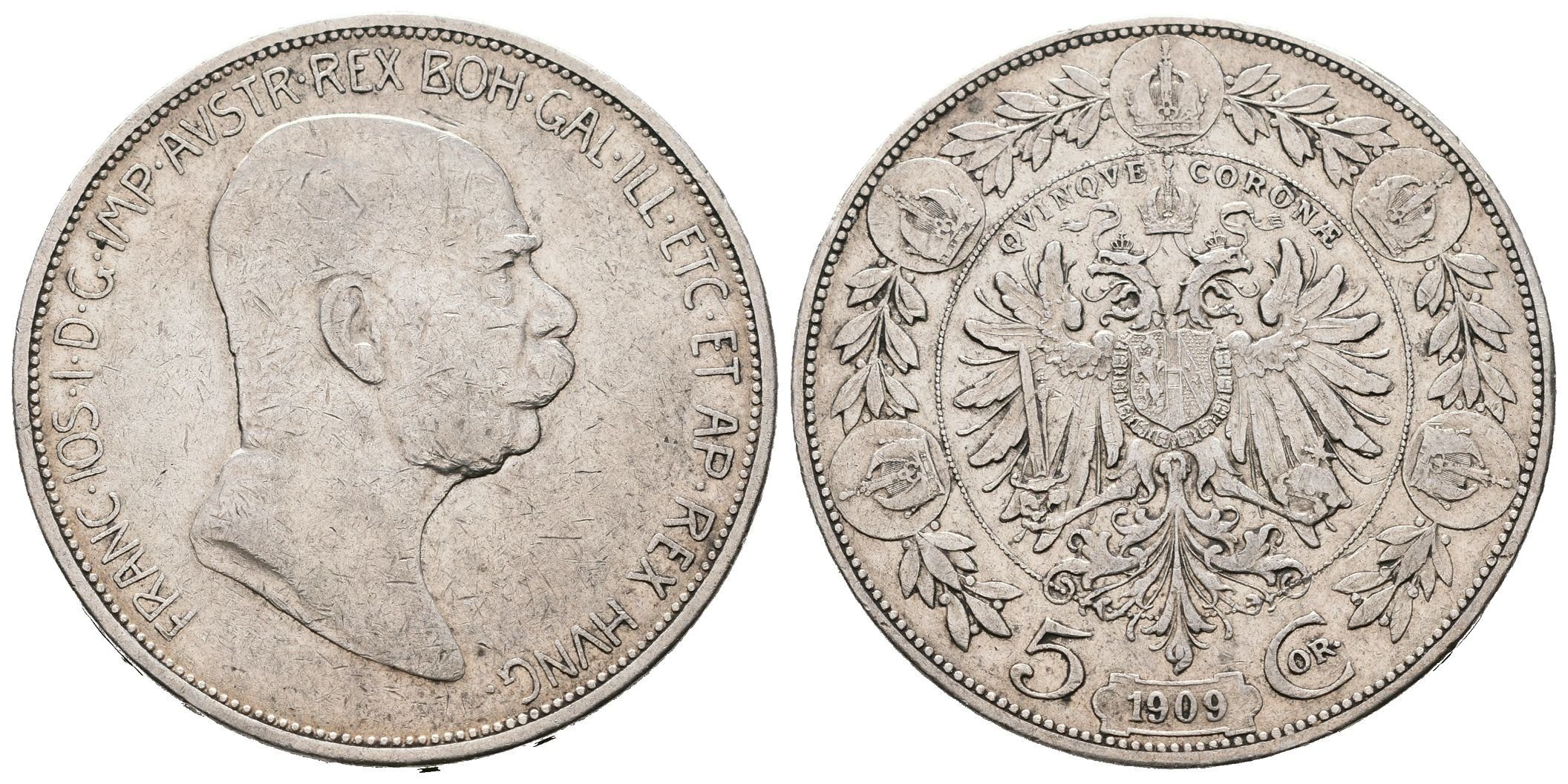 5 Koruna 1909