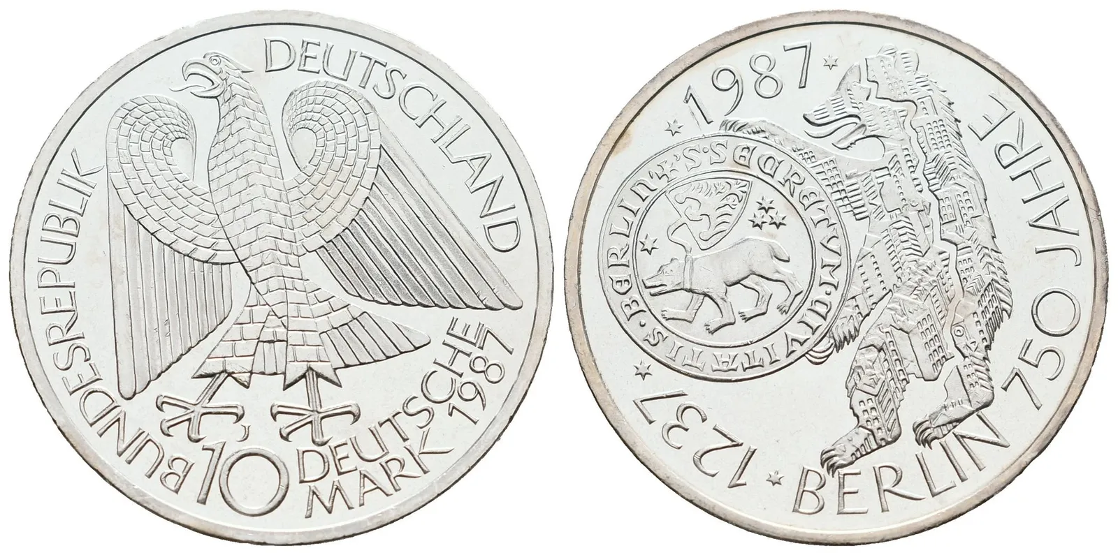 SRN, 10 Marka 1987 J - Berlín