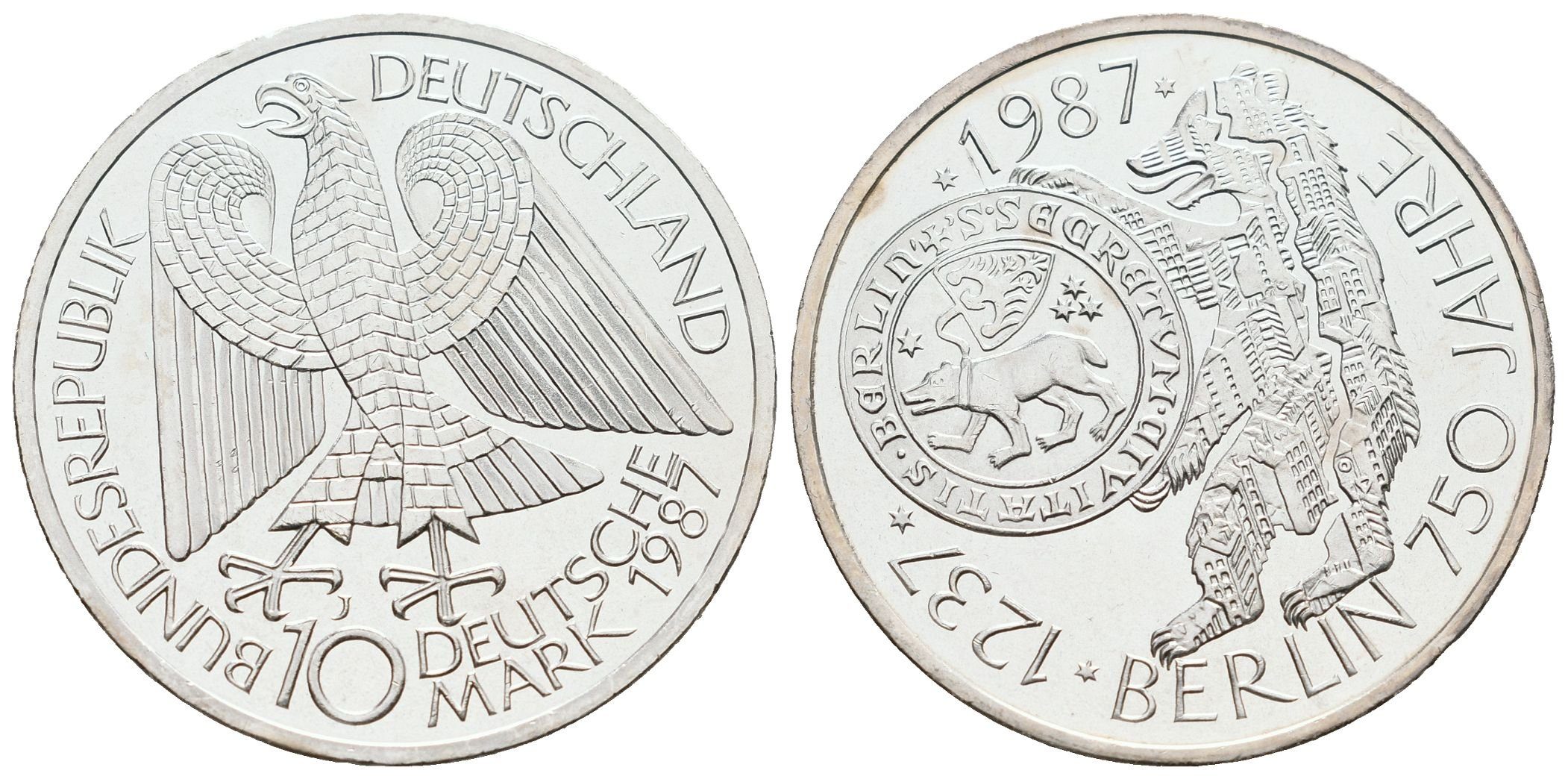 SRN, 10 Marka 1987 J - Berlín