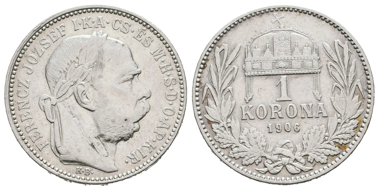 1 Koruna 1906 KB