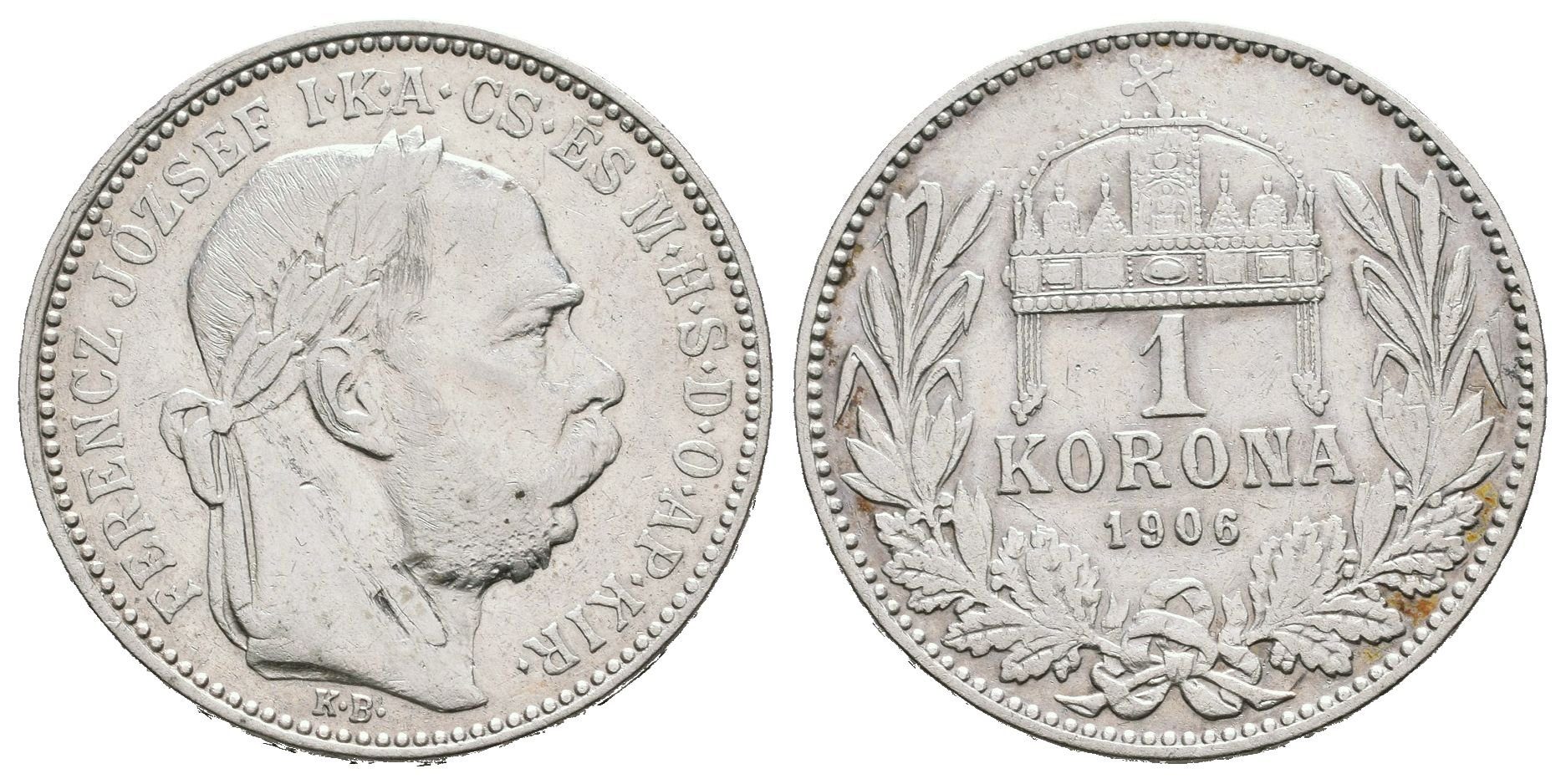 1 Koruna 1906 KB
