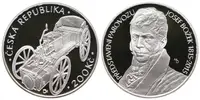 200 Kč 2015 - Josef Božek, PROOF