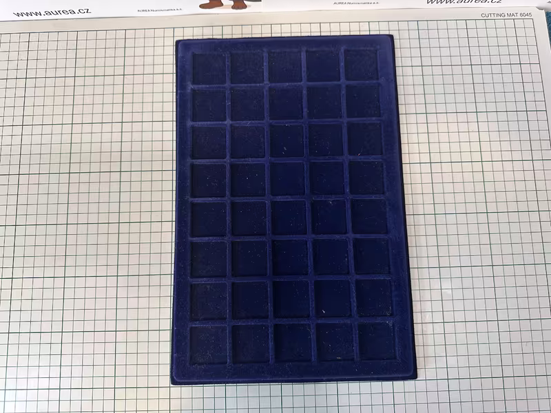 Použité - Mincovní plato - Rozměr foto
