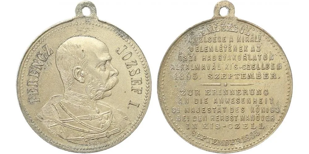 František Josef I., medaile vojenských manévrů — 1