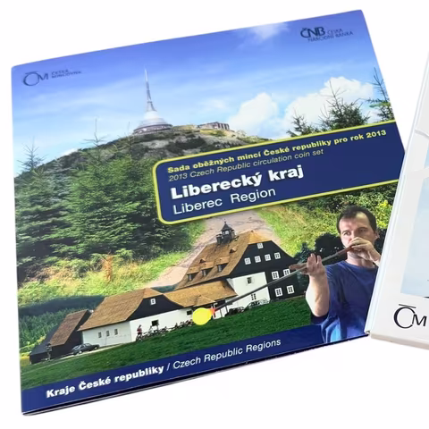 Sada oběžných mincí 2013 - 20 let české měny a ČNB +