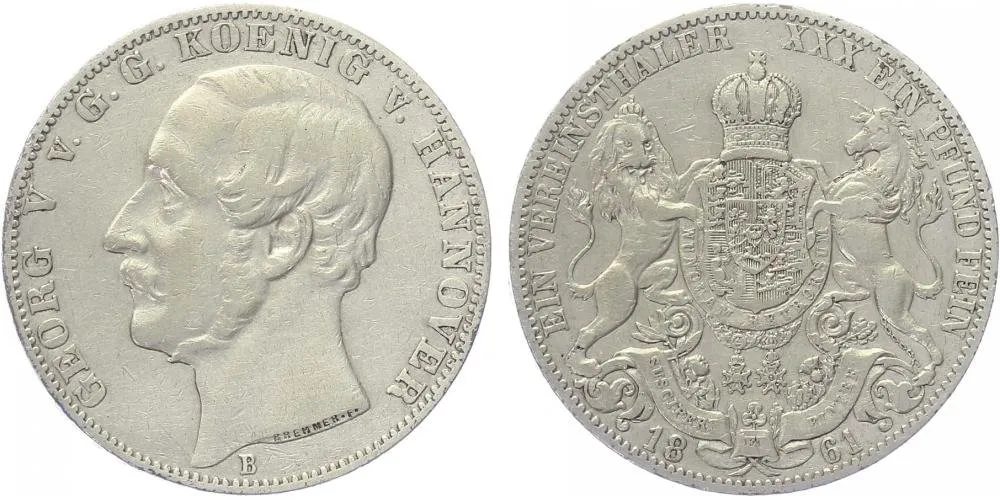 Hannover, Georg V., 1851 - 1866 — 1