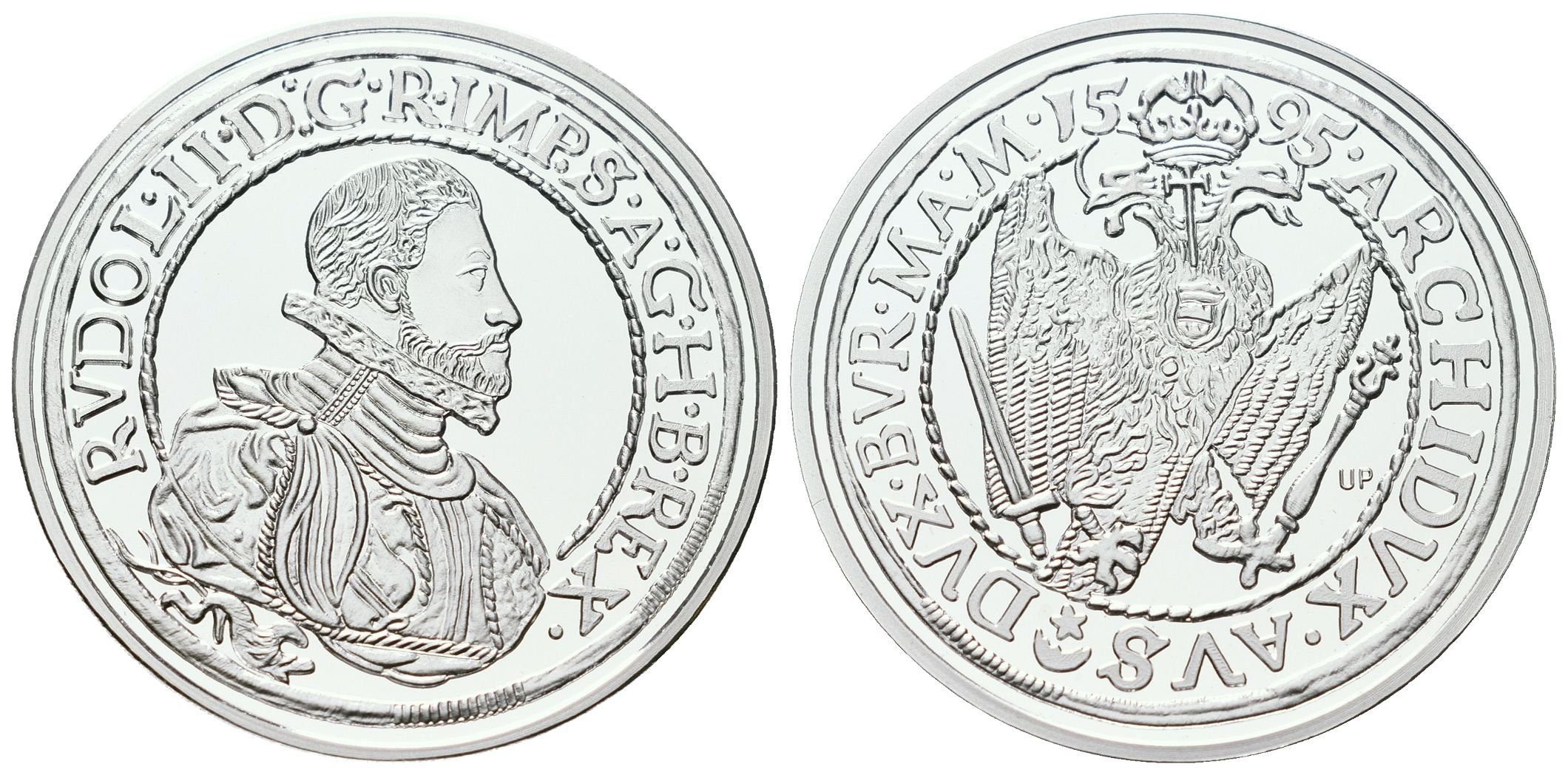 Replika - Historický 1/2 tolar - Rudolf II. 1595