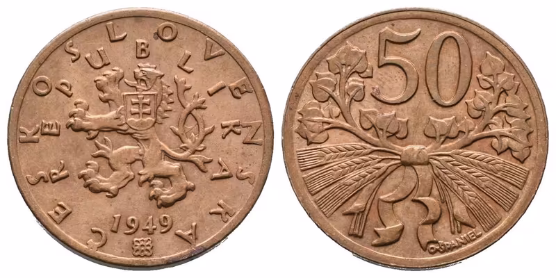 50 Haléř 1949