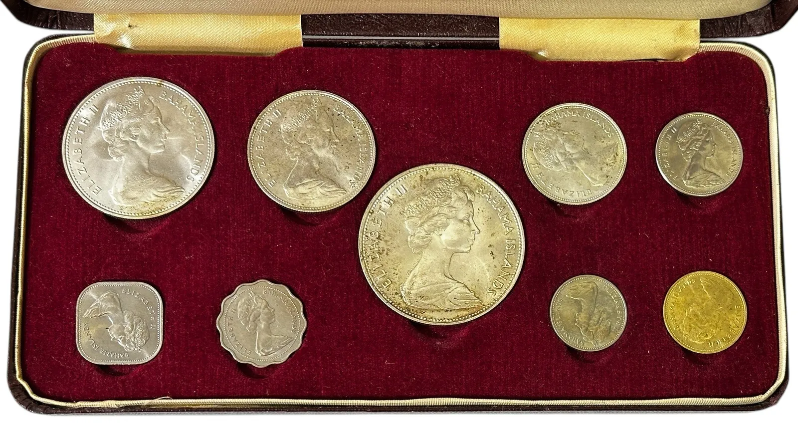 Bahamy, Sada mincí 1966 - Specimen Set