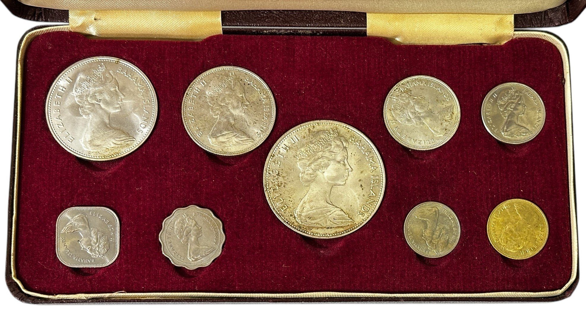 Bahamy, Sada mincí 1966 - Specimen Set