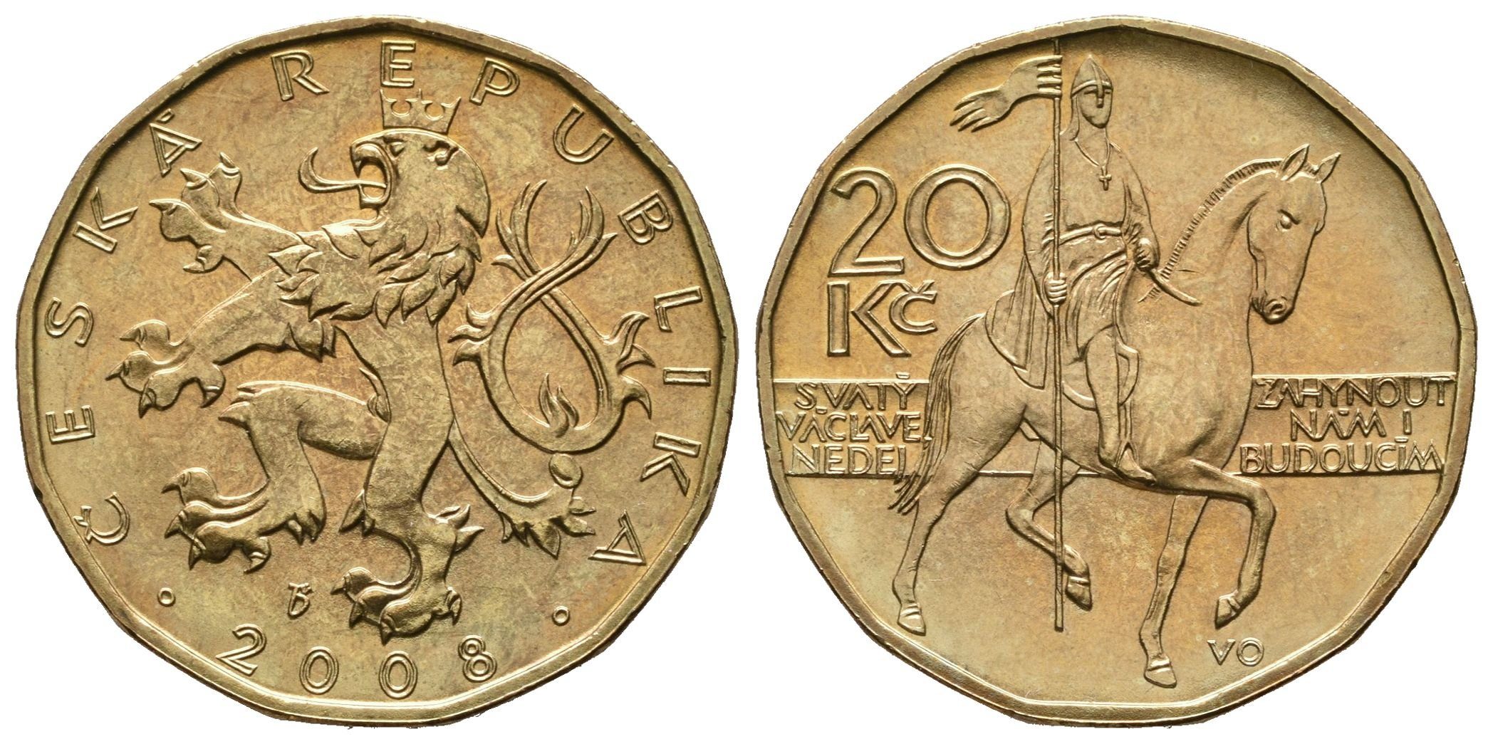 20 Koruna 2008