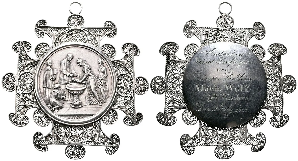 Náboženské a církevní medaile — 1