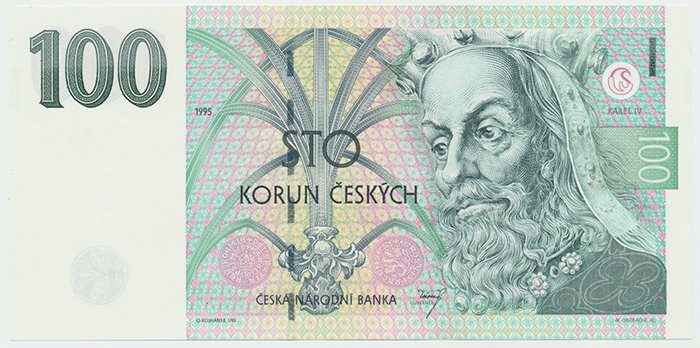 Česká republika, 100 Koruna 1995, série B, Hej.CZ16a