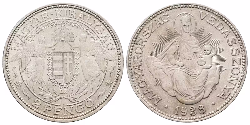 Maďarsko, 2 Pengo 1938