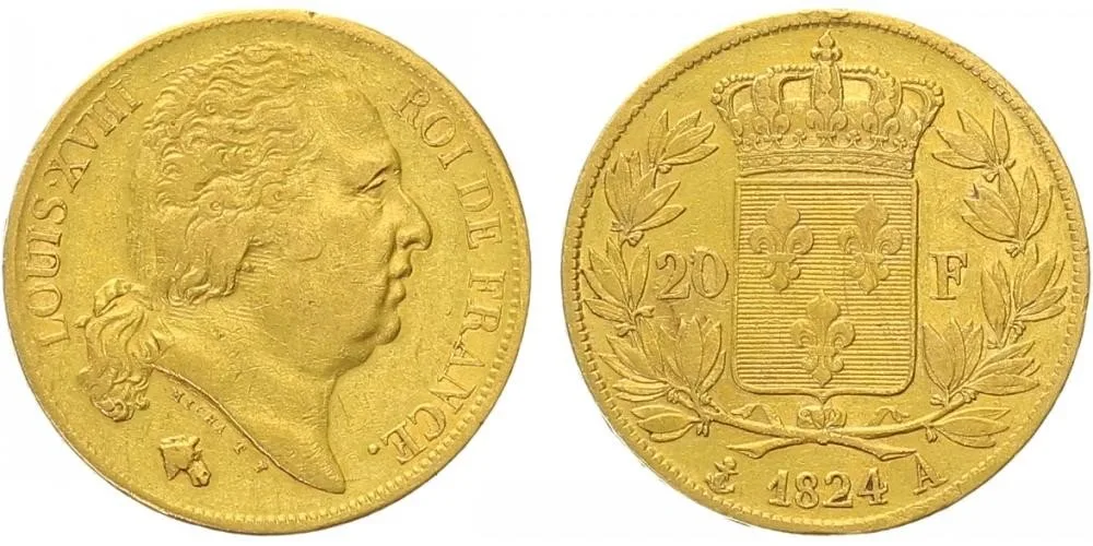 Francie, Louis XVIII., 1814/1815 - 1824 — 1