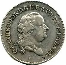 Bavorsko, Karl Theodor, 1777 - 1799 — 1