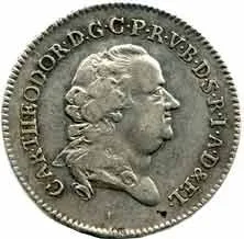 Bavorsko, Karl Theodor, 1777 - 1799 — 1