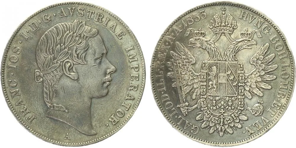 Konvenční měna, 1848 - 1857 — 1