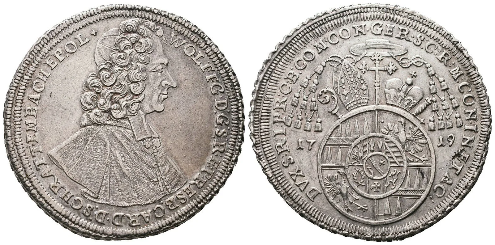 Olomouc - biskupství, Wolfgang von Schrattenbach, 1711 - 1738 — 1