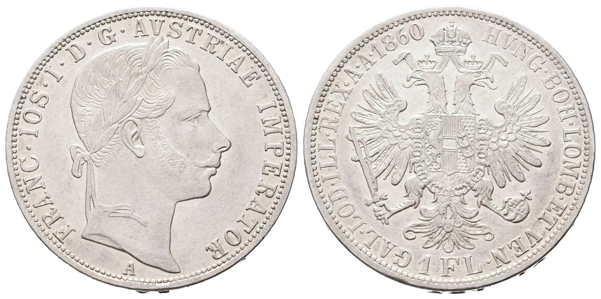 Zlatník 1860 A, varianta s tečkou za REX