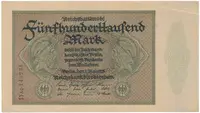 Německo, 500000 Mark 1923, Ro.87f