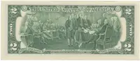 USA, 2 Dollars 2013, deklarace nezávislosti, náhradní série *, Pick.538r - fotografie 2