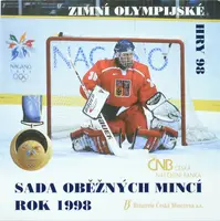 Ročníková sada mincí 1998 - Zimní olympijské hry Nagano - fotografie 2