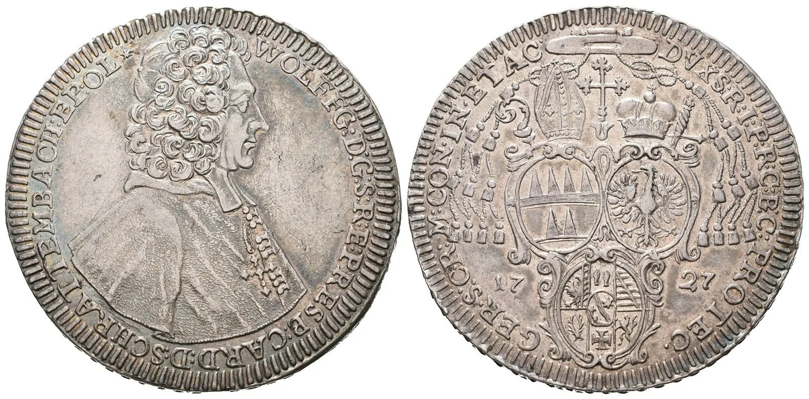 Olomouc - biskupství, Wolfgang von Schrattenbach, 1711 - 1738 — 1