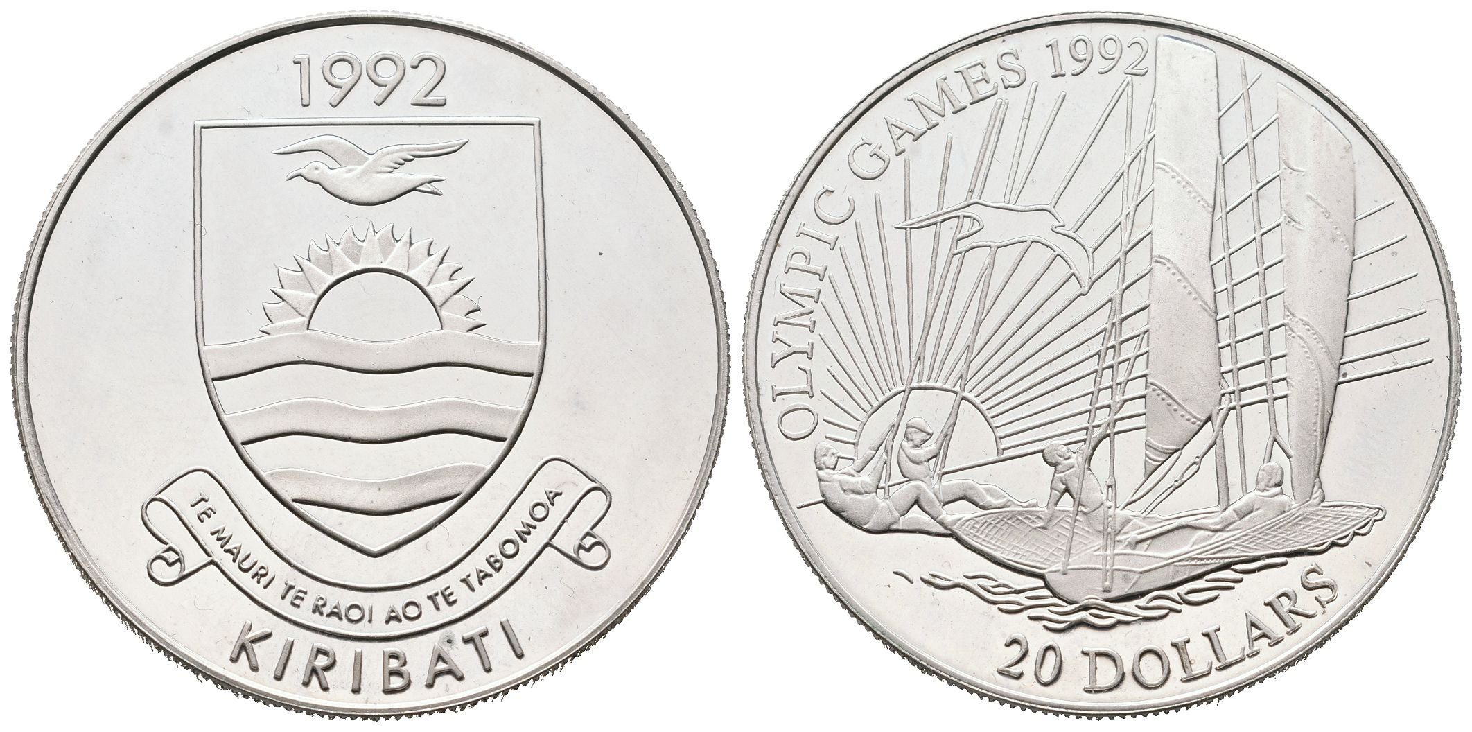 Kiribati, 20 Dollars 1992 - XXV. letní olympijské hry