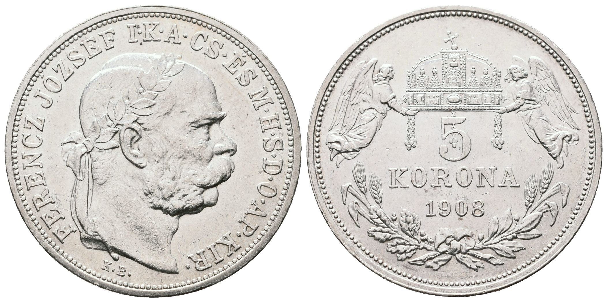 5 Koruna 1908 KB