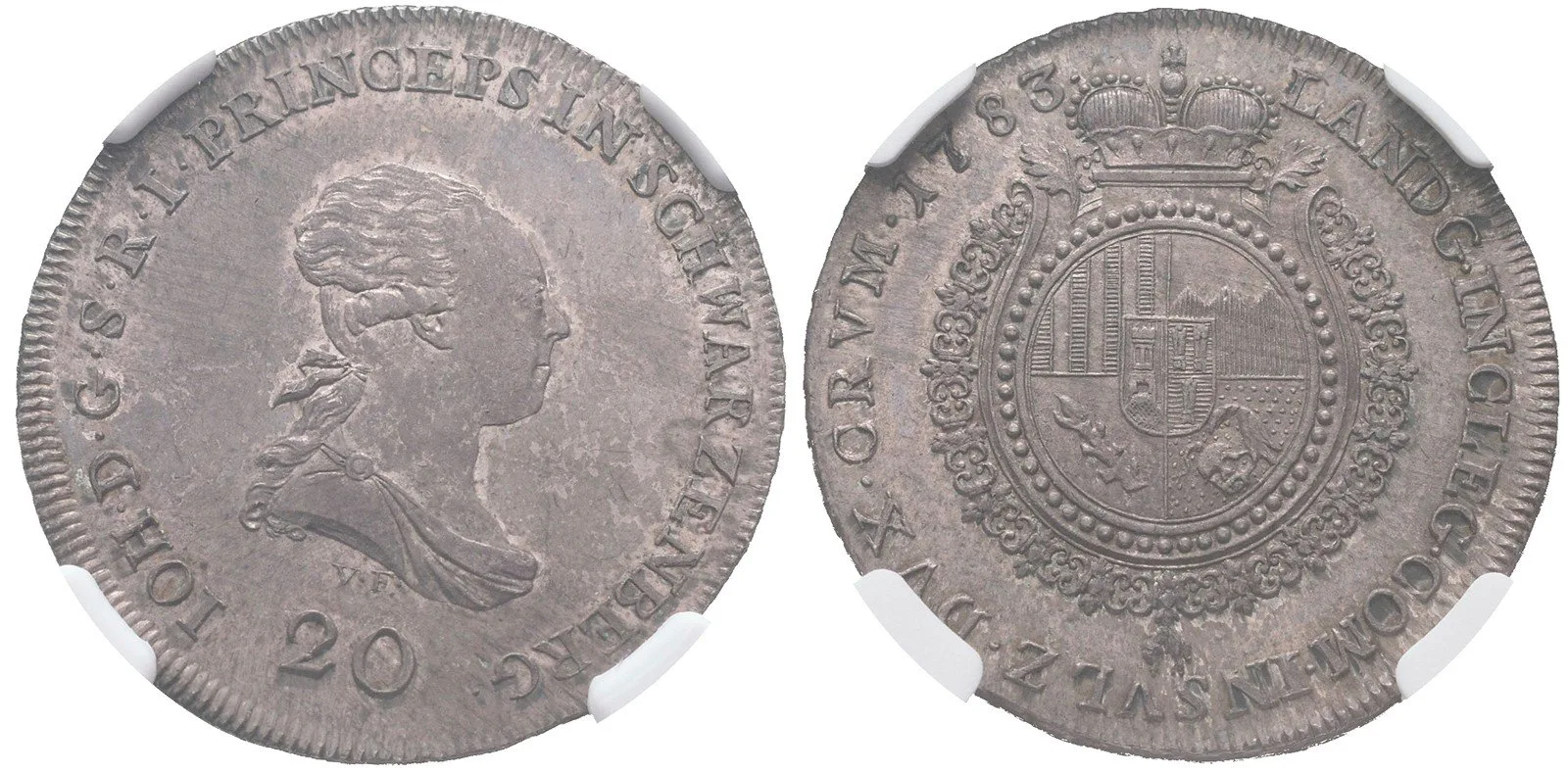 Schwarzenberg, Johann Nepomuk, 1782 - 1789 — 1