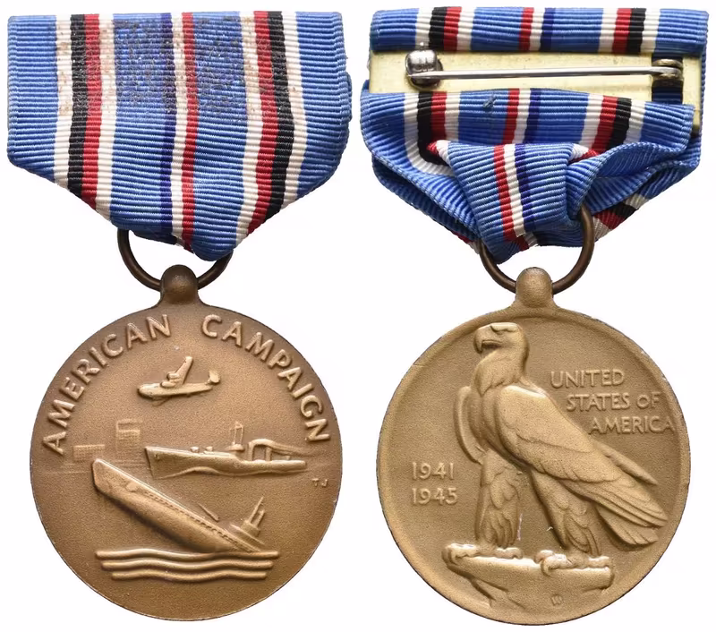 USA, Medaile Za americké tažení