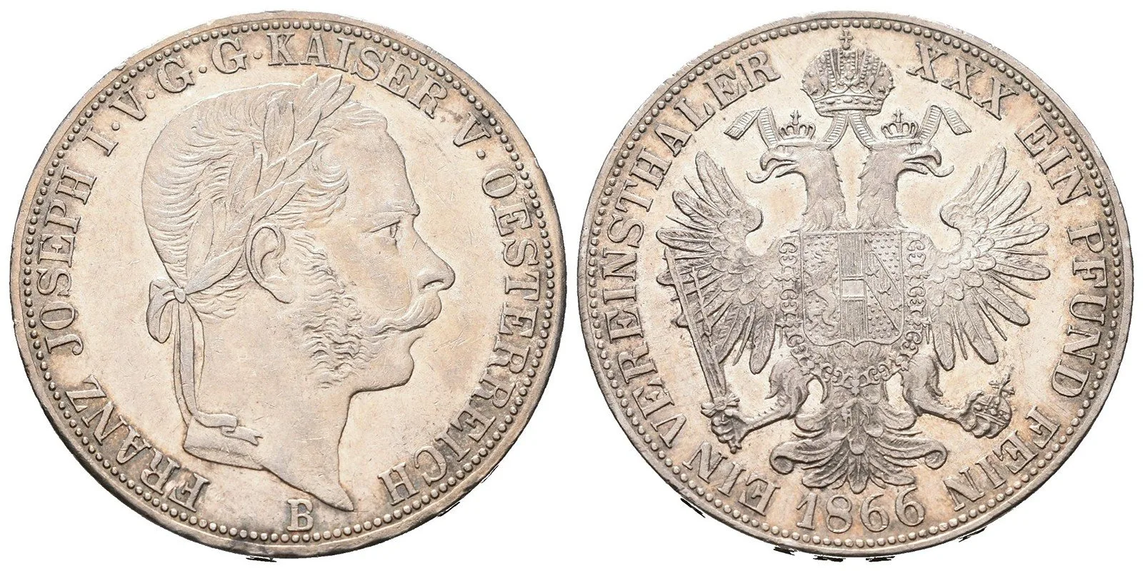 Rakouská a spolková měna, 1857 - 1892 — 1