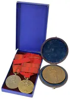 Soubor medailí Francie a Československa - Za zásluhy, zemědělské, — 3