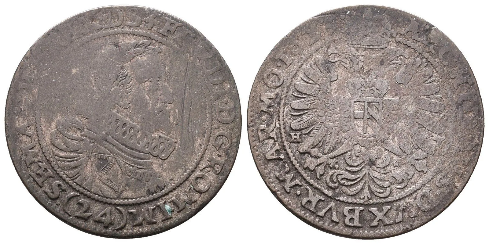 Ferdinand II., 1619 - 1637 (Mince kiprová) — 1