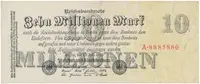 Německo, 10 Millionen Mark 1923, Ro.95