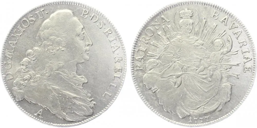 Bavorsko, Maximilian III. Josef, 1745 - 1777 — 1