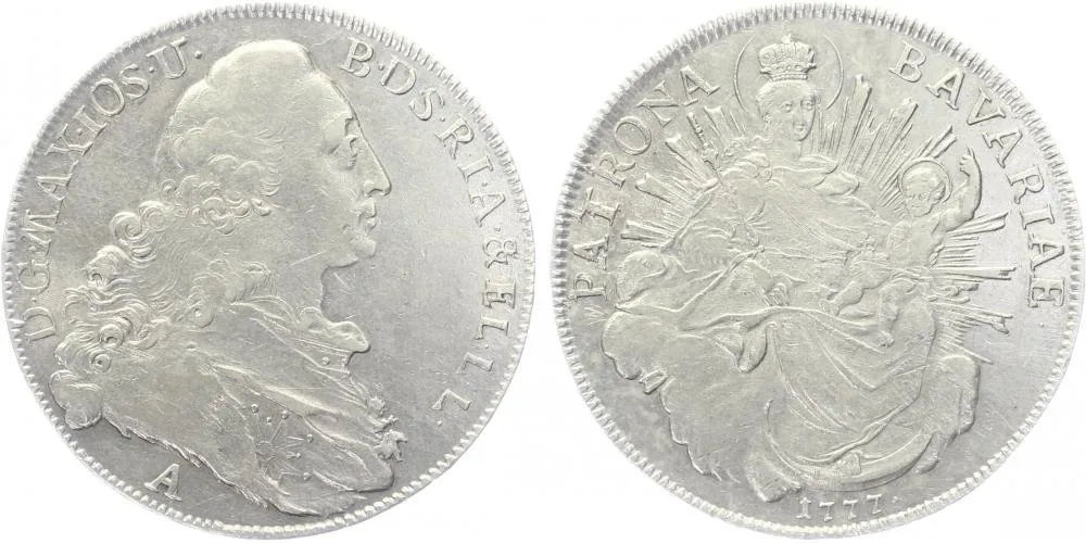 Bavorsko, Maximilian III. Josef, 1745 - 1777 — 1