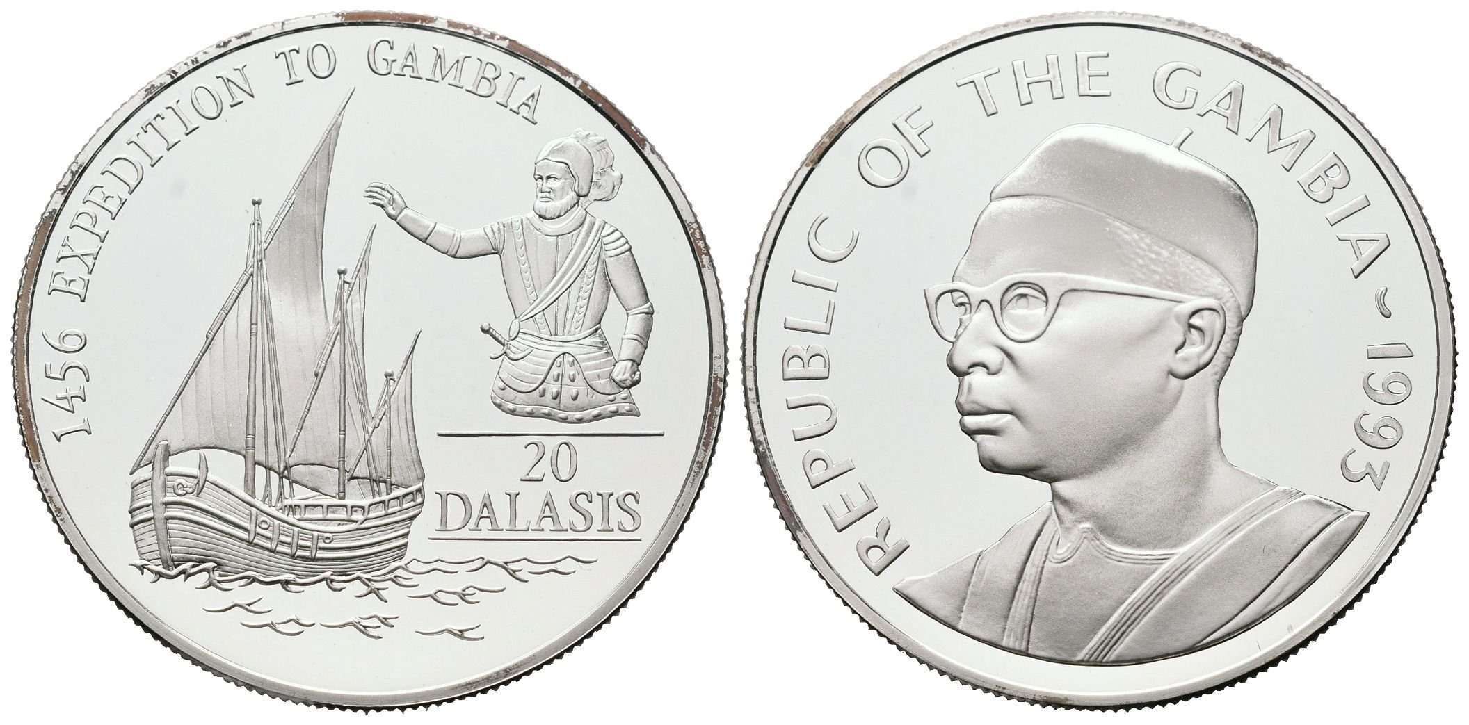 Gambia, 20 Dalasis 1993 - Princ Jindřich