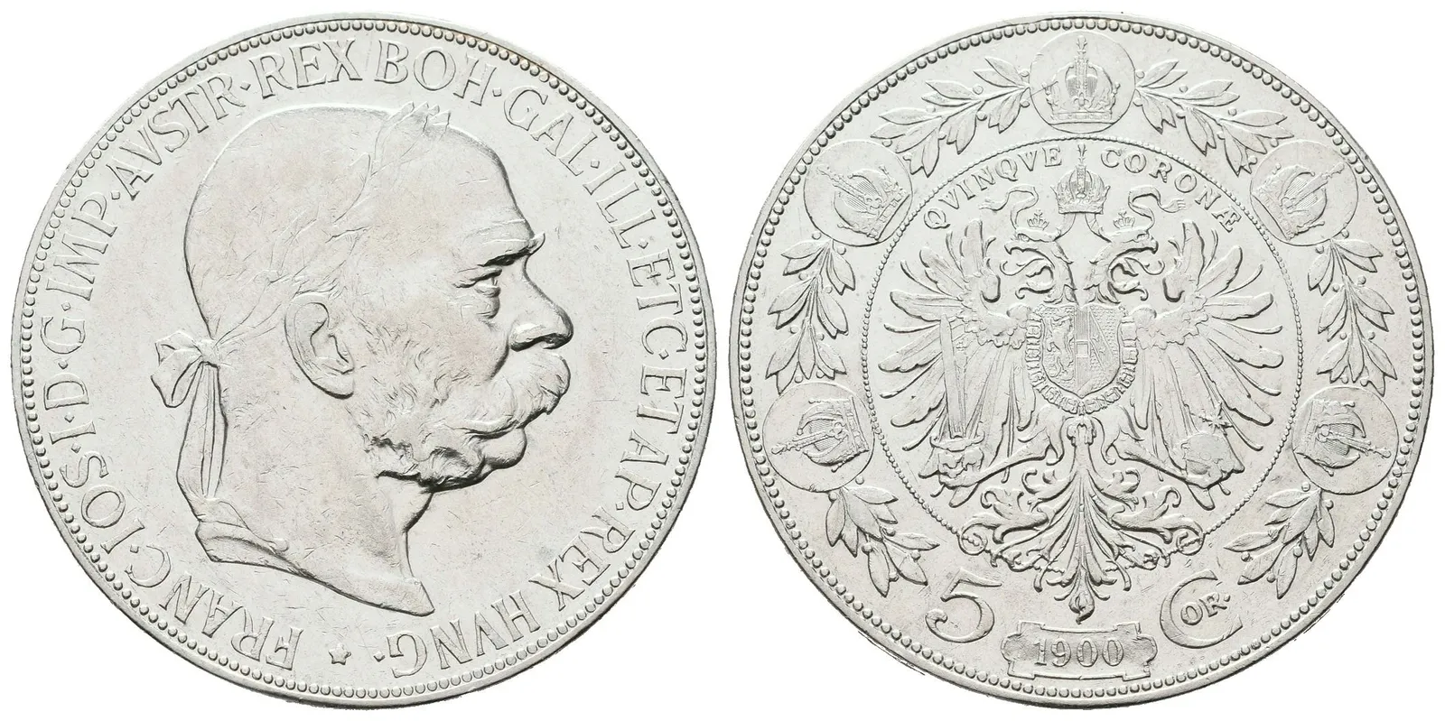 5 Koruna 1900