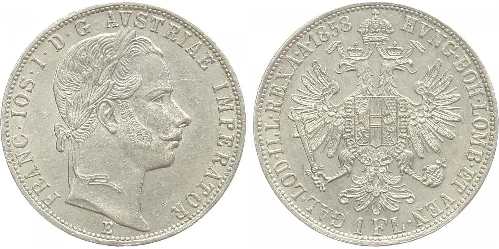 Rakouská a spolková měna, 1857 - 1892 — 1