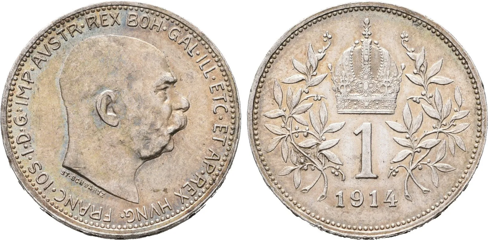 1 Koruna 1914