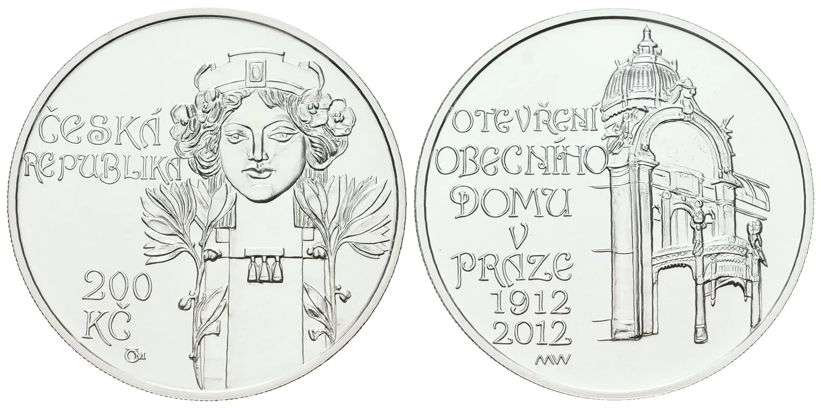 200 Kč 2012 - Obecní dům